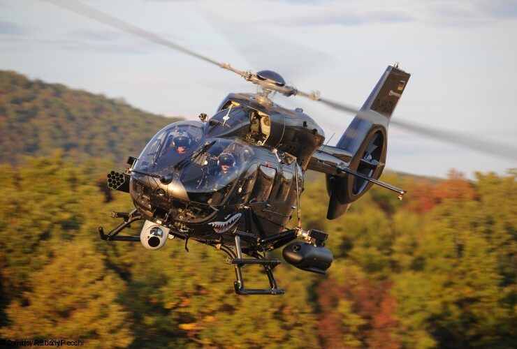 O Exército Alemão planeja eliminar gradualmente seus helicópteros de ataque Tiger UHT até 2038 e substituir a frota ao longo do tempo por helicópteros de ataque leve H145M