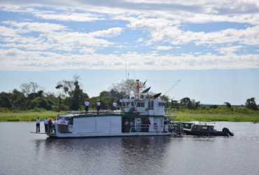 Marinha do Brasil e Armada da Bolívia iniciam Comissão Tamengo 2023 para levantamento hidrográfico no Canal do Tamengo